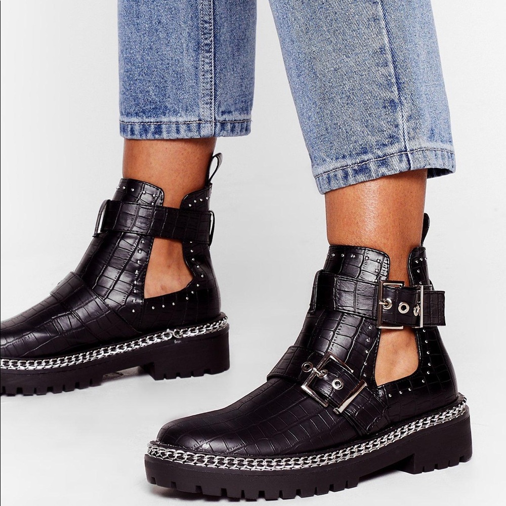 NWOT SOLD OUT Nasty Gal Booties